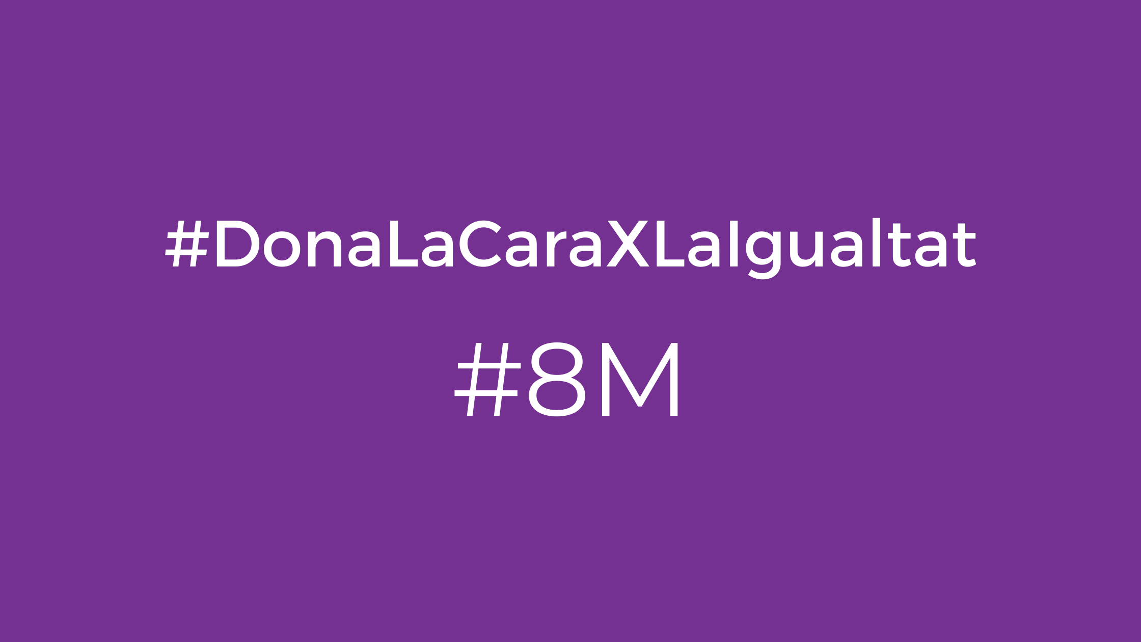 8M-Dia Internacional de les Dones